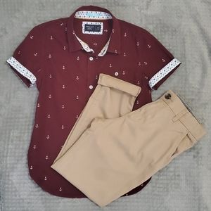 Outfit- Button Down amd Chinos